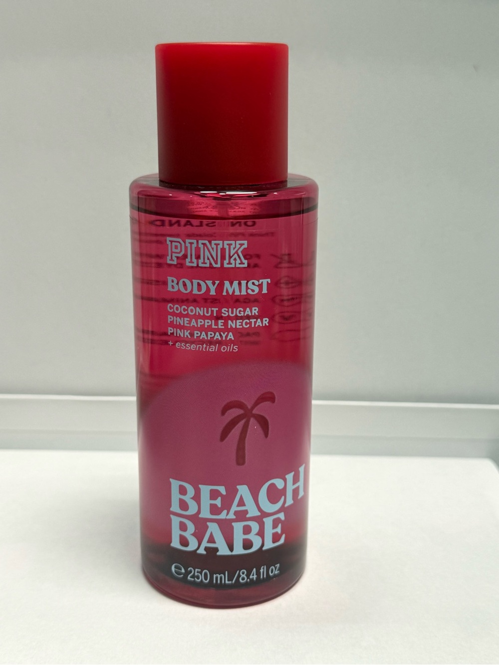 PINK Victorias Secret Beach Babe Body Mist 8.4 oz Coconut Sugar Pineapple Papaya